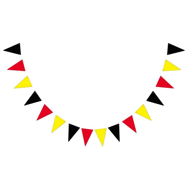 Bandeirinha Cores AMARELAS VERMELHAS PRETAS + suas ideias (Todos)