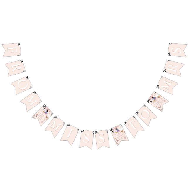 Bandeirinha Cowgirl de Disco Despedida de Solteira | Senhorita (Todos)