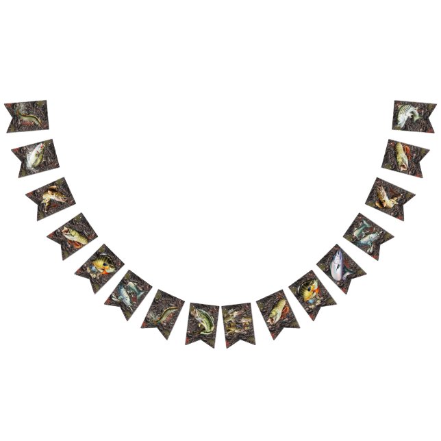 Bandeirinha Cozedura da Parte de Pesca água fresca (Todos)