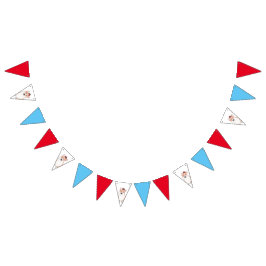 Bandeirinha Cozedura de corgi