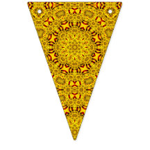 Cravos-de-defunto amarelos & caleidoscópio