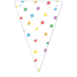 Bandeirinha Crayon bunting