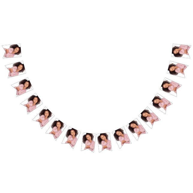 Bandeirinha Create Your Own Custom Birthday personalized (Todos)