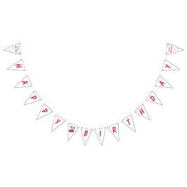 Bandeirinha Crescendo dois segundos aniversários rápidos