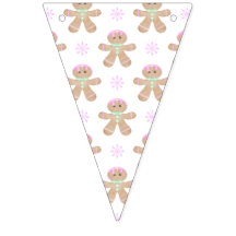 Crianças Bonitas Pão de Natal Pão de Gengérpão Pad