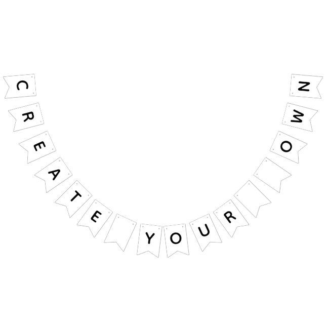 Bandeirinha crie o seu próprio (Todos)