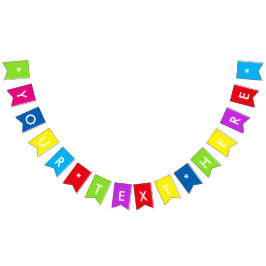 Bandeirinha Crie Os Sinalizadores De Banner De Bunting Do Seu