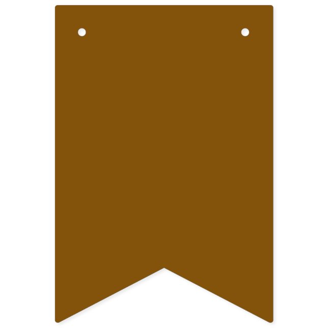 Bandeirinha Crie seu próprio marrom (Primeira Bandeira)
