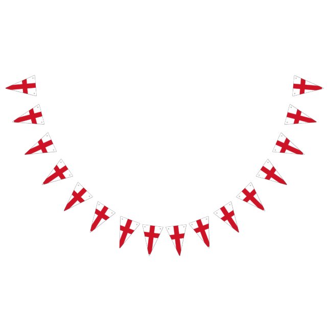 Bandeirinha Cruz das Ruas George ~ Flag da Inglaterra  (Todos)