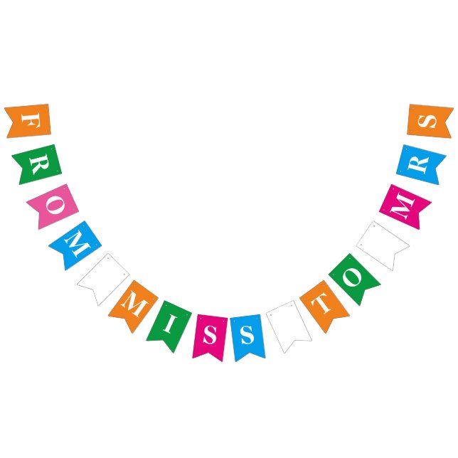 Bandeirinha Da Senhorita À Sra. (Todos)