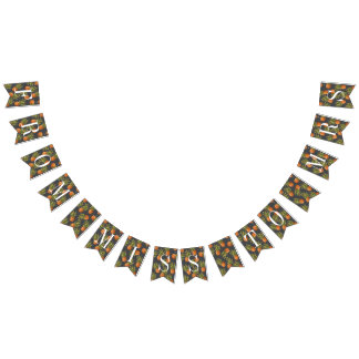 Bandeirinha Da Senhorita à Sra. Banner Bunting