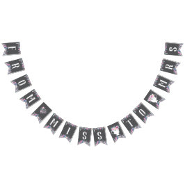 Bandeirinha Da Senhorita À Sra. Banner, Floral