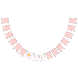 Bandeirinha Daisy Festa de aniversário Bohmian Wild One primei