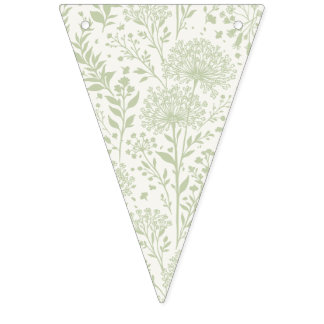 Bandeirinha Dandelion Soft Olive - Neutro