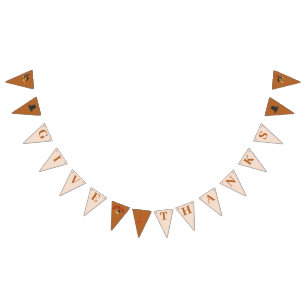 Bandeirinha Dê aos Obrigados o Dia de Ação de Graças