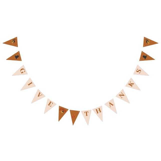 Bandeirinha Dê aos Obrigados o Dia de Ação de Graças (Criador carregado)