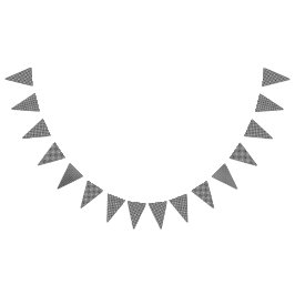 Bandeirinha Decor branco preto verificado