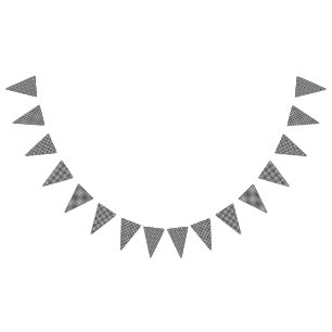 Bandeirinha Decor branco preto verificado
