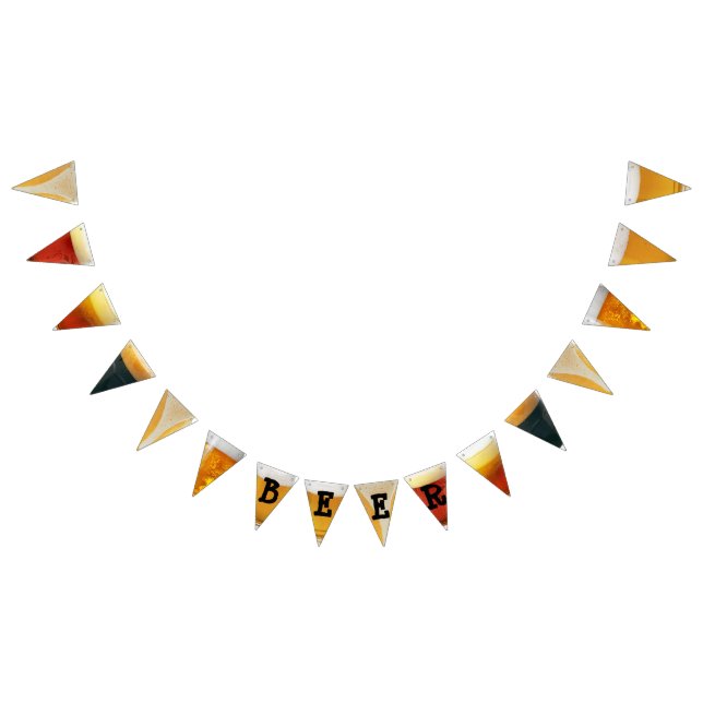 Bandeirinha Decoração de Banner do Partido do Humor com Beer (Todos)