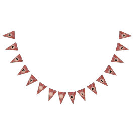 Bandeirinha Desert Sun Aboriginal Art Bunting