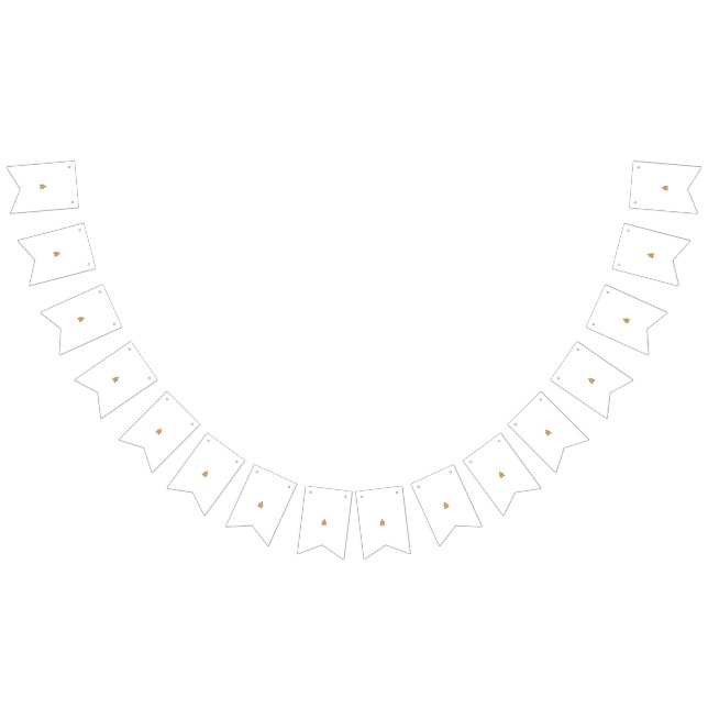 Bandeirinha Design de Caveira Floral | Padrão de Arte Preta Ve (Todos)