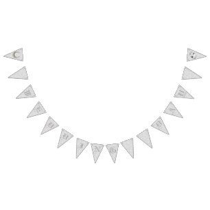 Bandeirinha Dia de Casamento.