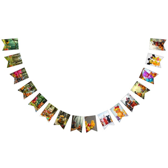 Bandeirinha „Die Zauberbärchen – Hüter des Glitzerwalds“ (Todos)