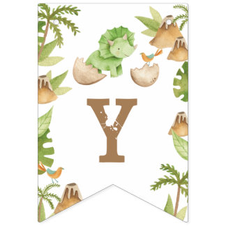 Bandeirinha Dinosaurio