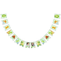 Dinossauro personalizado verde com 2 fotos