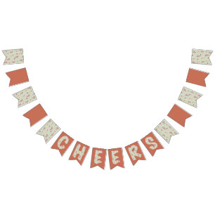 Bandeirinha Diversão da Despedida de Solteira Padrão de Bebida