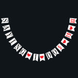 BANDEIRINHA DIZENDO: DATA DE CASAMENTO PERSONALIZADA<br><div class="desc">DIZENDO: DATA DE CASAMENTO PERSONALIZADA Bandeja de Sinalizador Swallowtail Black,  White e Red Heart! Belo cartaz para exibir ou segurar e posar com fotos espetaculares do dia do casamento da noiva e do noivo! Também faz um excelente de fotos para salvar os anúncios de data!</div>