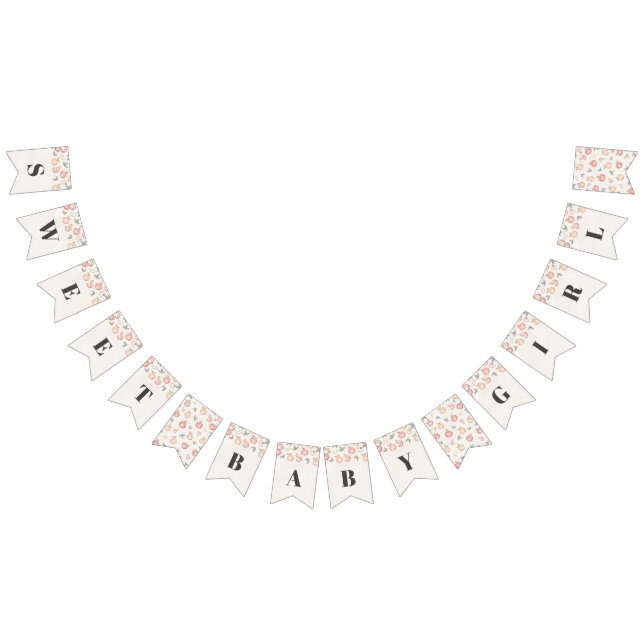 Bandeirinha doce como uma faixa de chá de fraldas de boho de p (Todos)