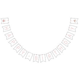 Bandeirinha Doljanchi Coreano Rosa Parabéns