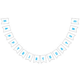 Bandeirinha Duas Festas de segundo aniversário de Carro Rápido