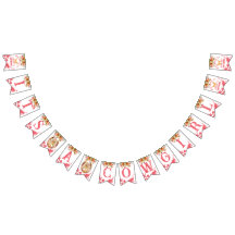 É um chá de fraldas de vaquinha rosa