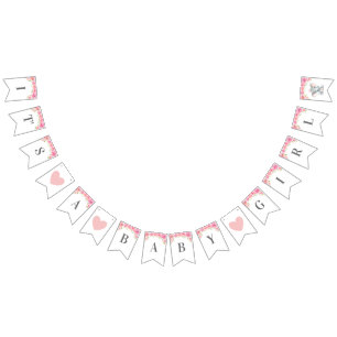 Bandeirinha É um Chá Pink Peony Floral Pink