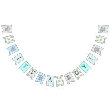 É um garoto, Chá de fraldas de elefante azul