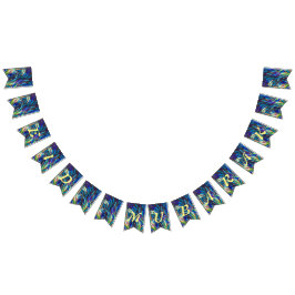 Bandeirinha Eid Mubarak Banner - Brushstrokes