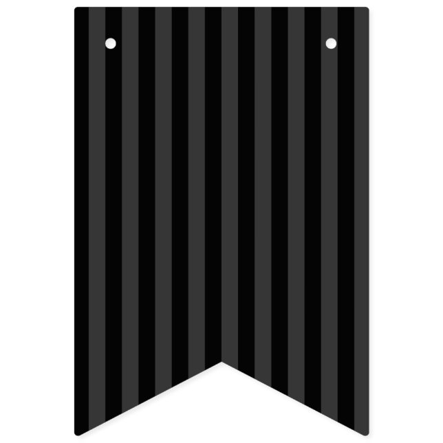 Bandeirinha Elagnat Black & Enfumaçado Vertical Strips (Primeira Bandeira)