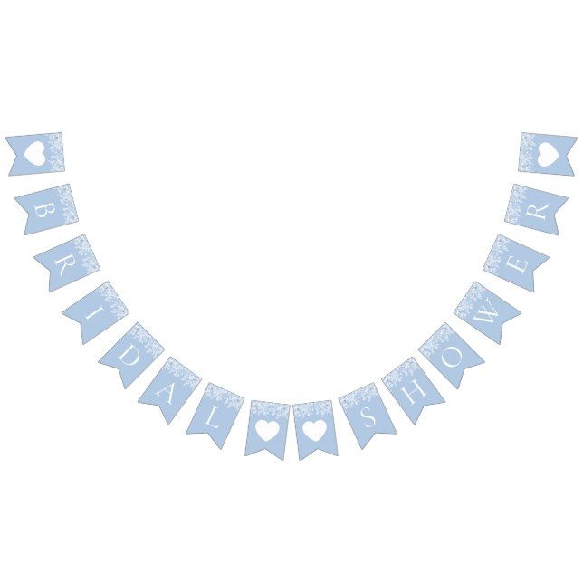 Bandeirinha Elegante Aquarela Algo Chá de panela Azul (Todos)