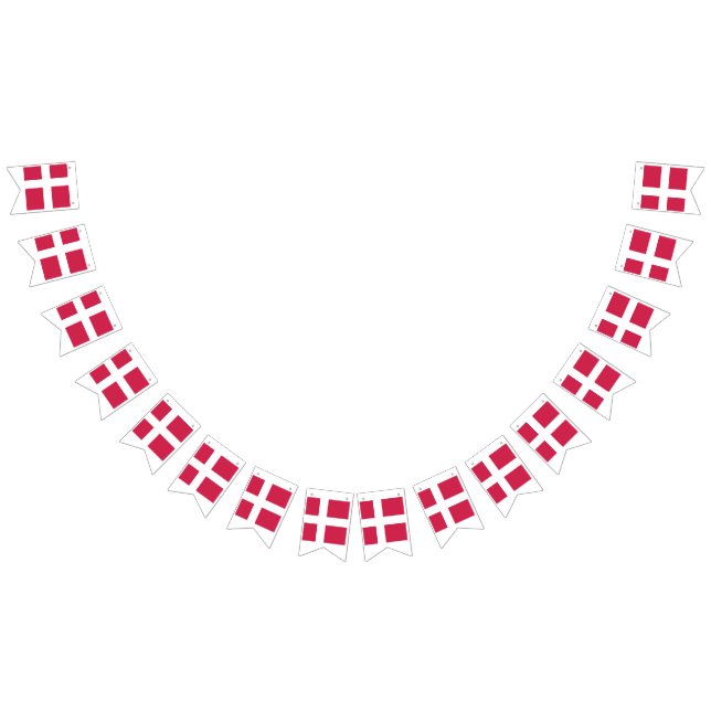 Bandeirinha Emblem de Sinalizador da Dinamarca (Todos)