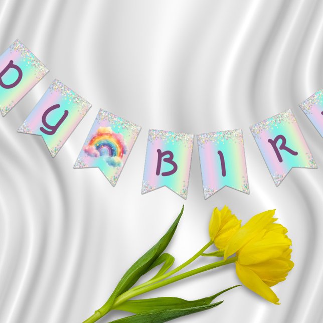 Bandeirinha Encantando Unicórnio (Criador carregado)