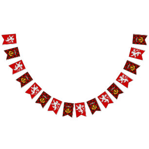 Bandeirinha Escudo do Brasão de Armas de Wallace & Tartan