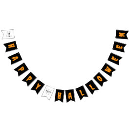 Bandeirinha Esqueletos dançarinos Halloween 2025