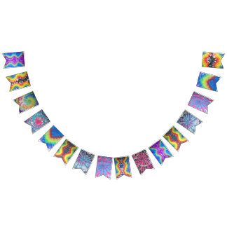 Bandeirinha Estamenha do partido da tintura do laço