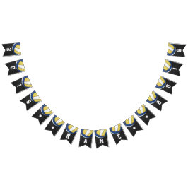 Bandeirinha estamenha temático do partido do voleibol 04of12