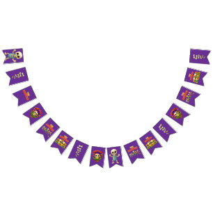 Bandeirinha Estandarte de festa da Bones Academy™ The Bonehead