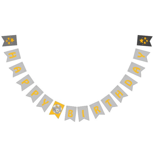 Bandeirinha Estrela de Twinkle | Cartaz de aniversário (Todos)