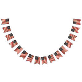 Bandeirinha Estrelas Vintage e Stripes Americanas