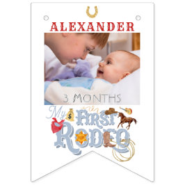 Bandeirinha Etapa do primeiro aniversario do Menino Rodeio Azu